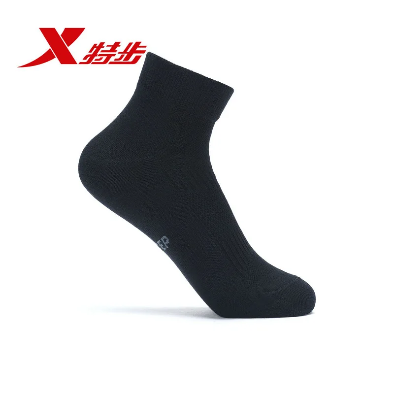 Xtep мужские носки для бега смешанные цвета черный цвет 3 пары/партия подарочные