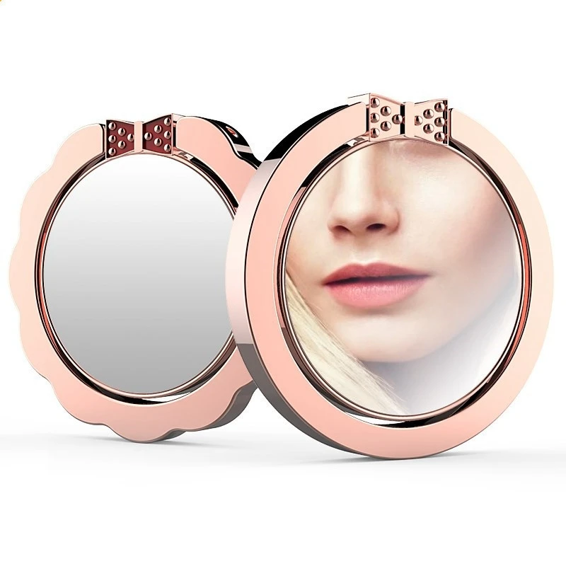 

Butterfly Color Flower Female Personality X Metal Mobile Phone Ring Buckle Foreign Trade Gift