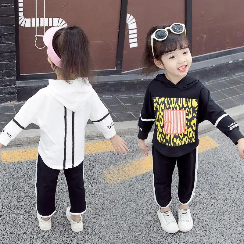 

Vetement Fille Korean Tracksuit Little Girl Beauty Boutique Outfits Toddler Baby Boys European Clothing Halloween Two Piece Set