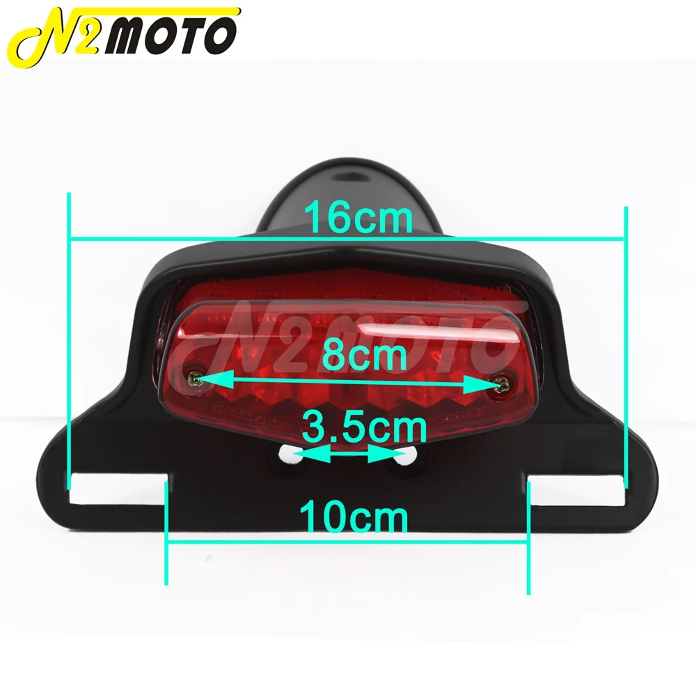 Задний фонарь для номерного знака со светодиодсветодиодный подсветкой |