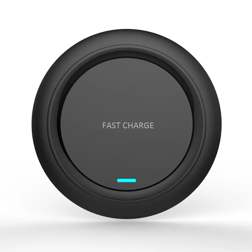 QI 10w Desk Qi 10 Вт автомобильное беспроводное зарядное устройство для Iphone 11 pro max XS X Беспроводное зарядное устройство настольная 7,5 Вт Тип c зарядное устройство Подставка с led для samsung - Цвет: QI 10w Desk