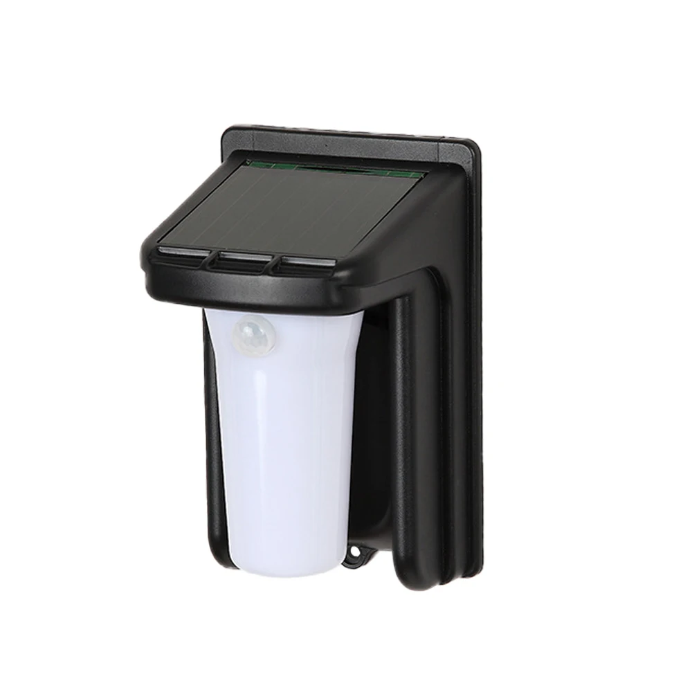 Новейший водонепроницаемый светильник на солнечной батарее вращающийся