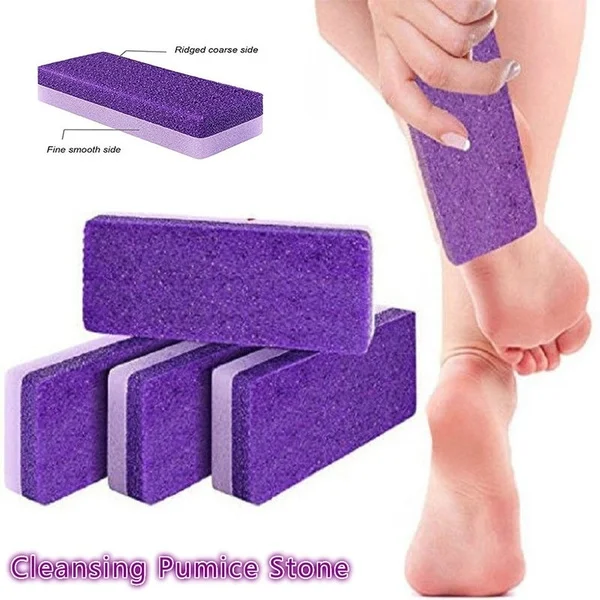 2pcs Cleansing Pumice Stone Exfoliating Foot Health Care Dead Skin Callus Corn Remover Pedicure Tools | Дом и сад
