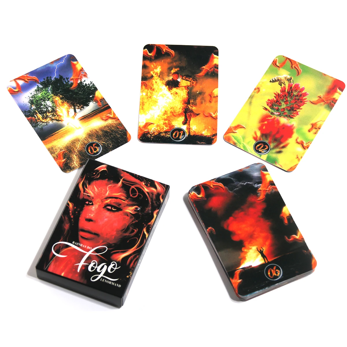 Rainhas do Fire Lenormand Таро в стиле стимпанк Алиса страна чудес Оракул африканская богиня
