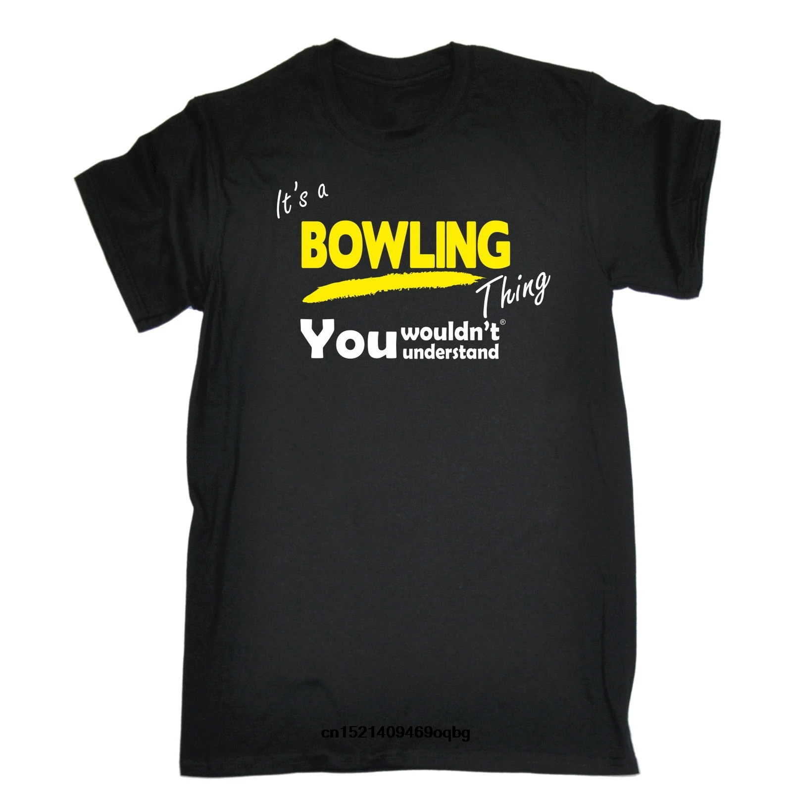 Футболка с надписью It A BOWLINGer THING футболка изображением лужайки мисок клуба десять