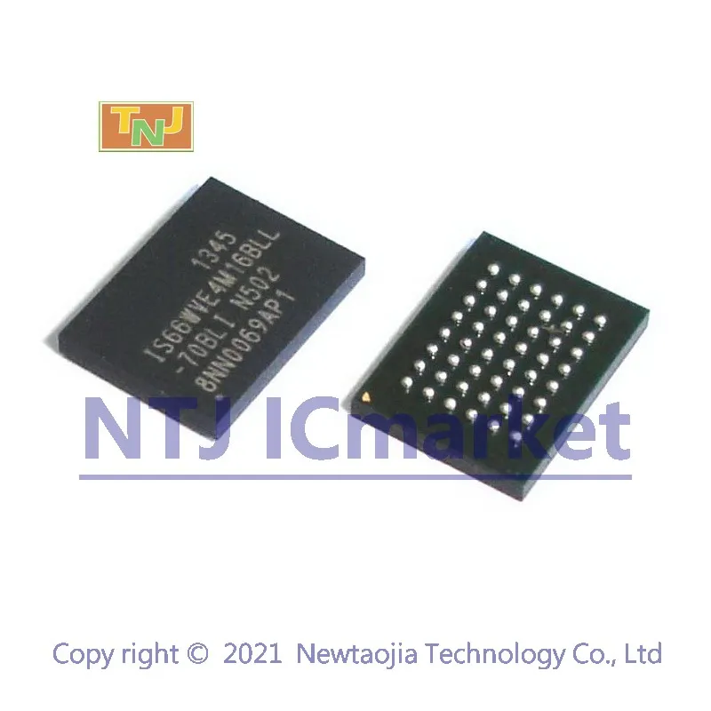 1 предмет IS66WVE4M16BLL 70BLI BGA 48 3 0 V Core асинхронный/страница PSRAM IC чип|Интегральные схемы|