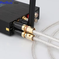 e doris d series d19 5n ofc silver plated rca interconnect audio cable with carbon fiber gold plated plug