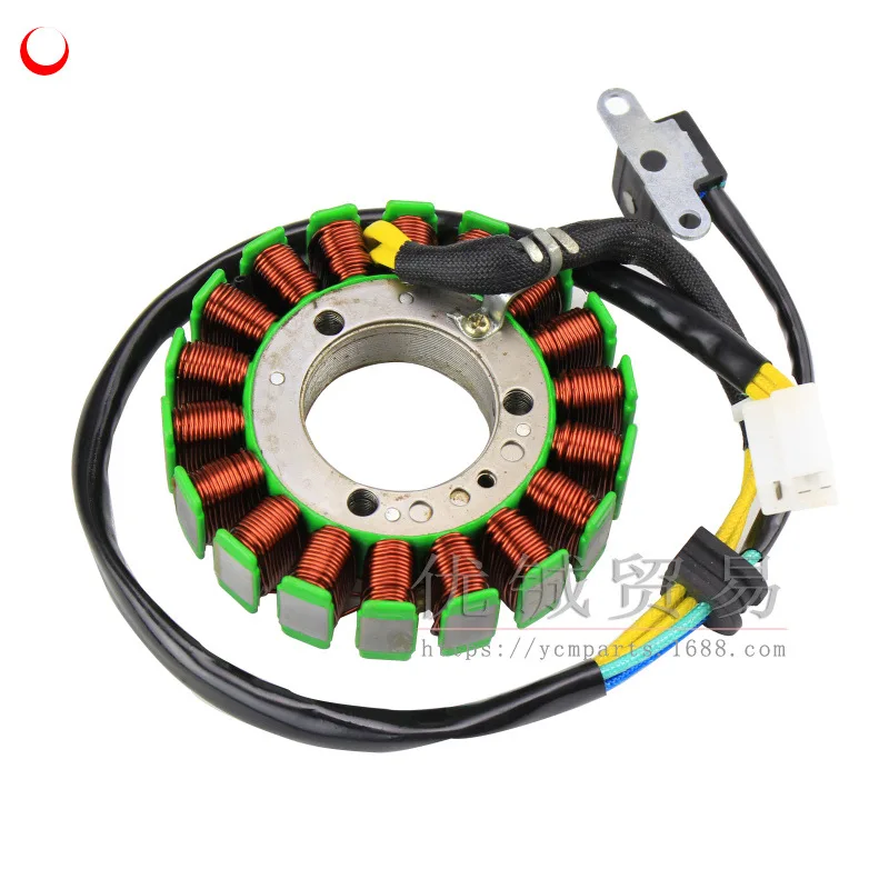 TZ-37 250cc статора 18 Полюс Катушка Магнето 104 мм LINHAI Запчасти YP250 LH250 ATV QUAD китайских