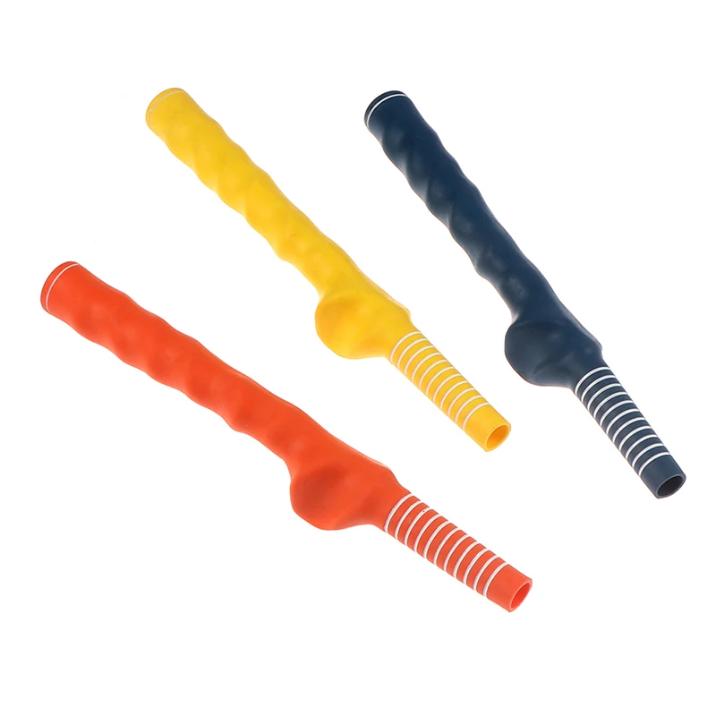 

Rubber Golf Training Grip Golf Swing Trainer Grip Golfer Correct Training Tool