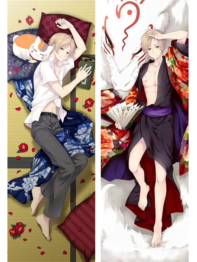 

Coscase Japanese Anime Natsume Yuujinchou Hugging Body Pillowcase Natsume Takashi Dakimakura Pillow Cover Case