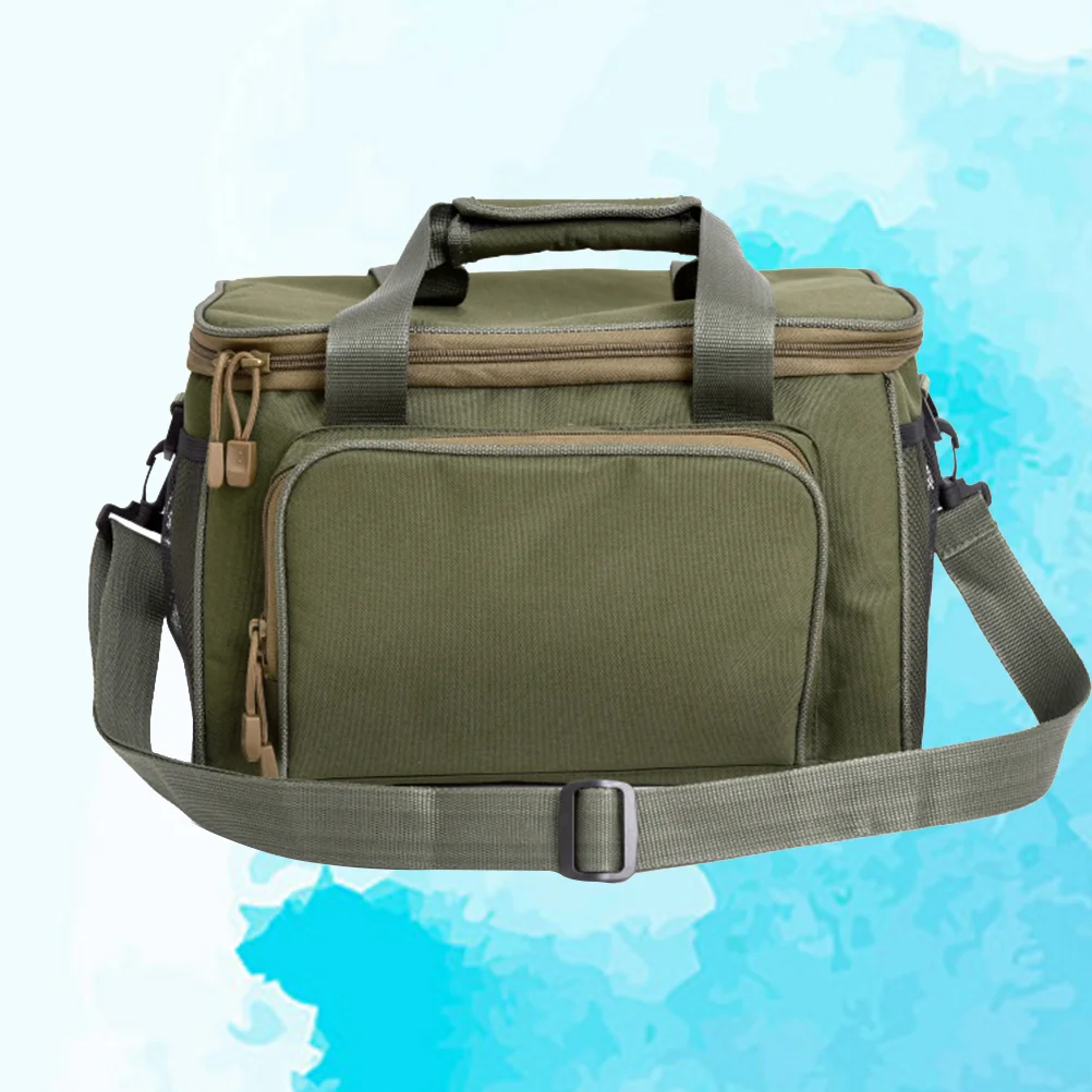 

Waterproof Fishing Tackle Bag Fishing Bait Backpack Handbag Fishing Tool Bags Multifunctional Oxford Cloth Tackle Chest Shoulder