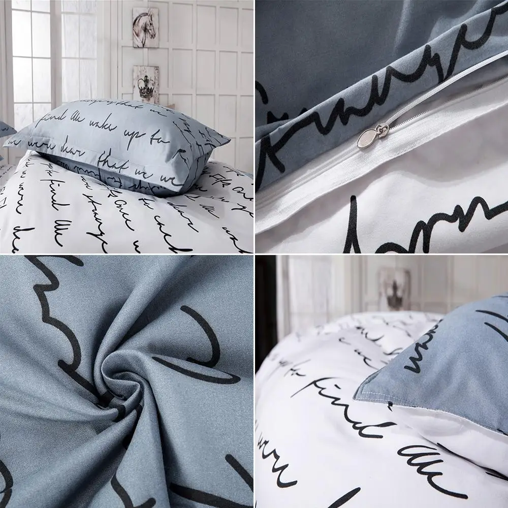 Комплект постельного белья из 100% хлопка пододеяльник подушка покрывало простыня