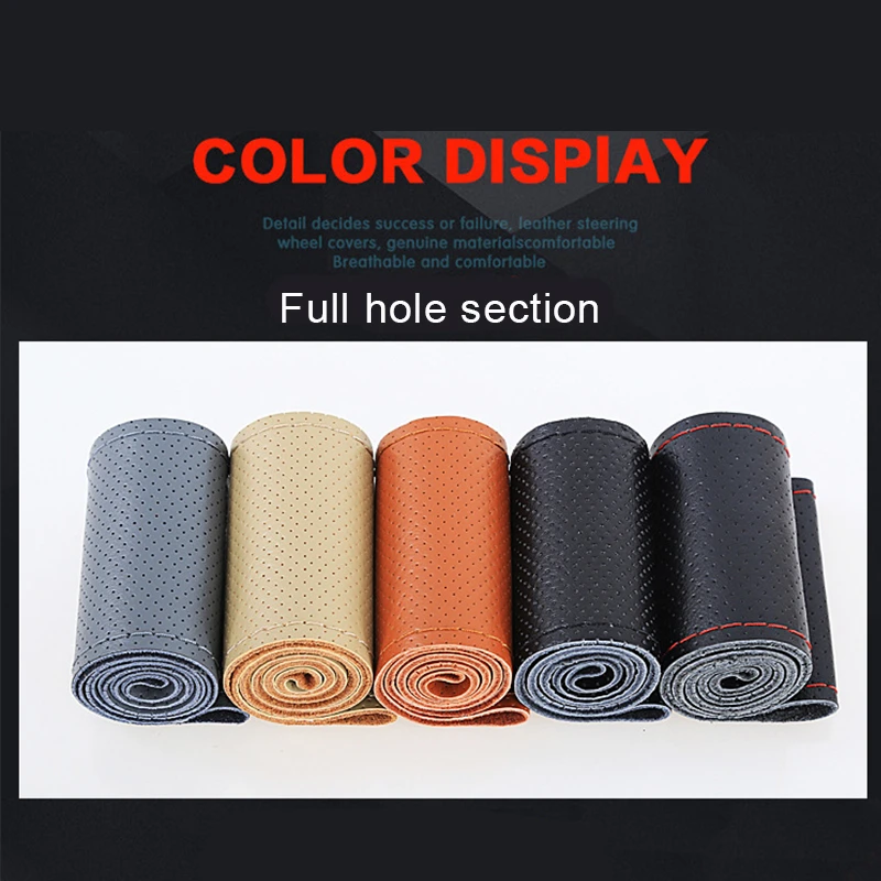 Оплетка на руль кожаный автомобильный чехол сделай сам для руля аксессуары