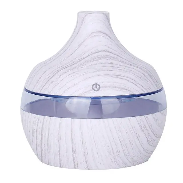 

USB 300ML Aroma Diffuser Essential oil Humidifier Electric Air Freshener with 7 Color Changing Night Lights for Home