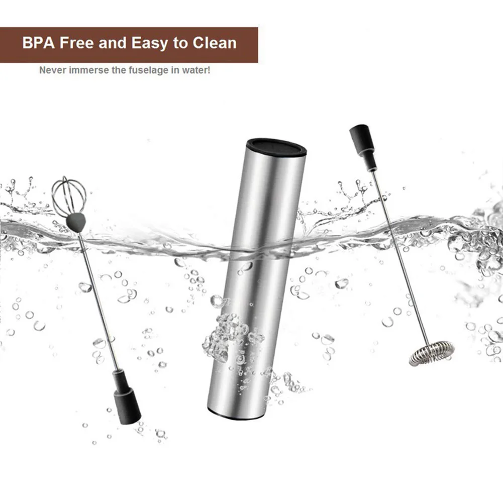 Электрический вспениватель для молочной пены ручной кофейный венчик USB