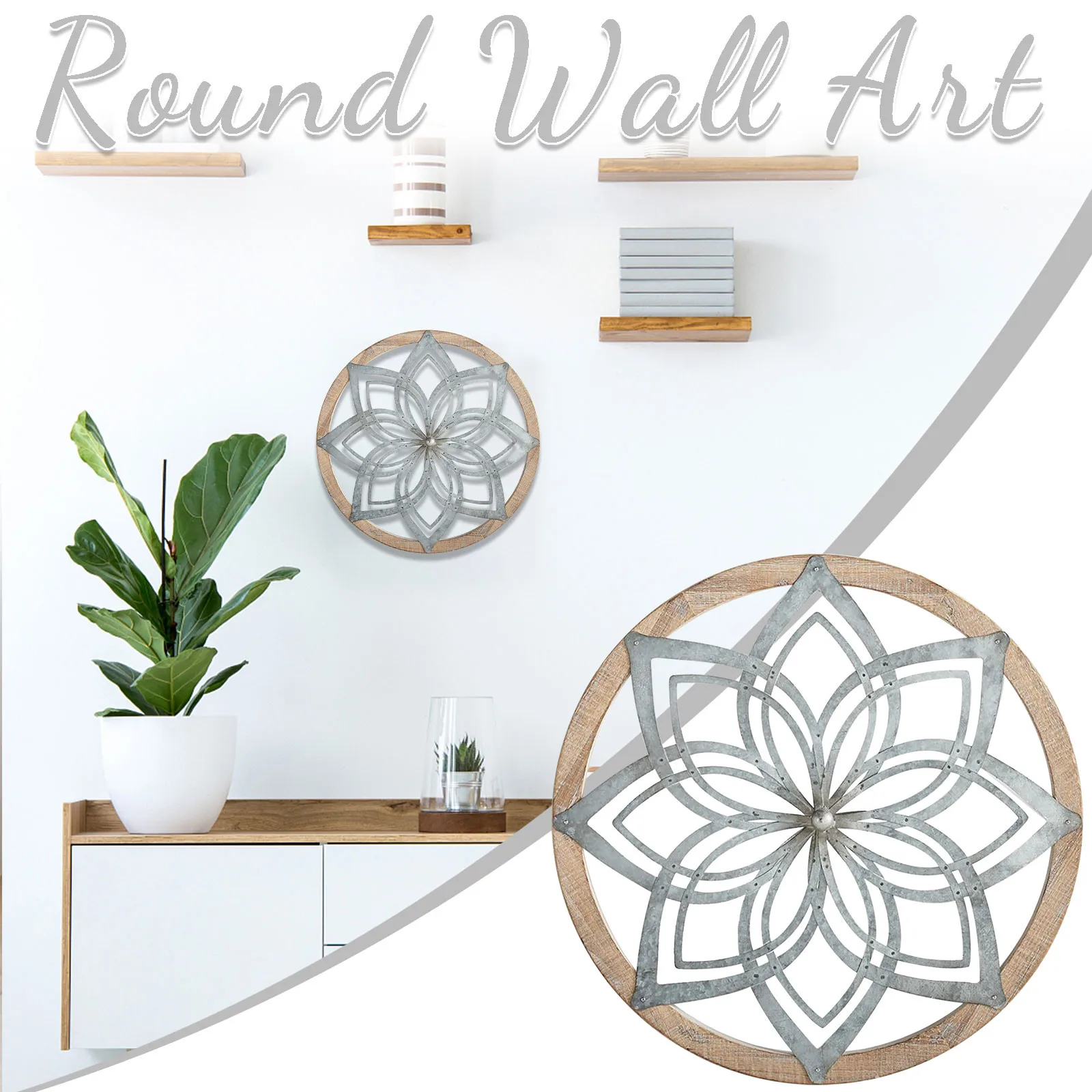 

Round Wall Art Wall Wall Pendant Wall Hanging Pattern Wall Decorations home decoration accessories
