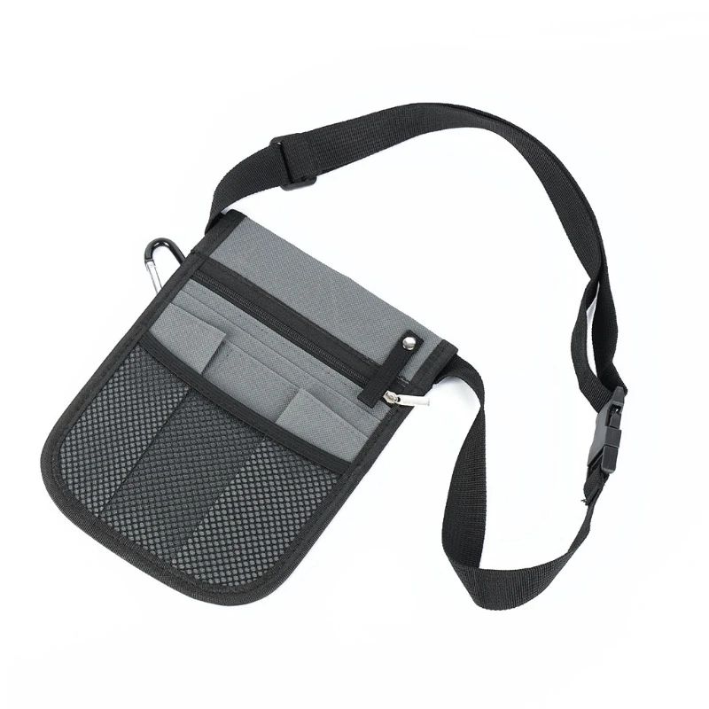 

Men Women Nurse Fanny Pack Purse Nursing Belt Organizer Waist Bag Nurse Scissors Care Kit Tool Case Storage Shoulder Chest Bag