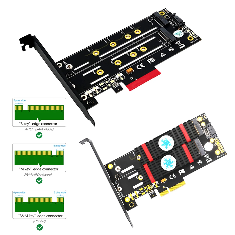 ngff b m ключ ssd конвертер модуль m 2 к pci e 4