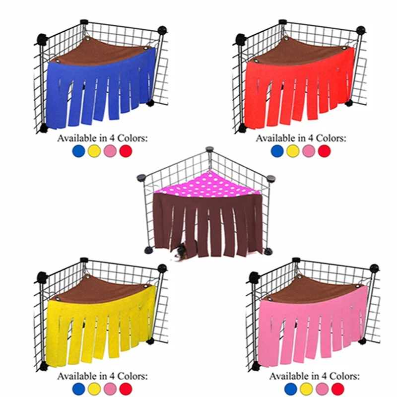 Лента с кисточками Pet палатка Гвинея свинка хомяк Ежик гамак занавеска маленькие