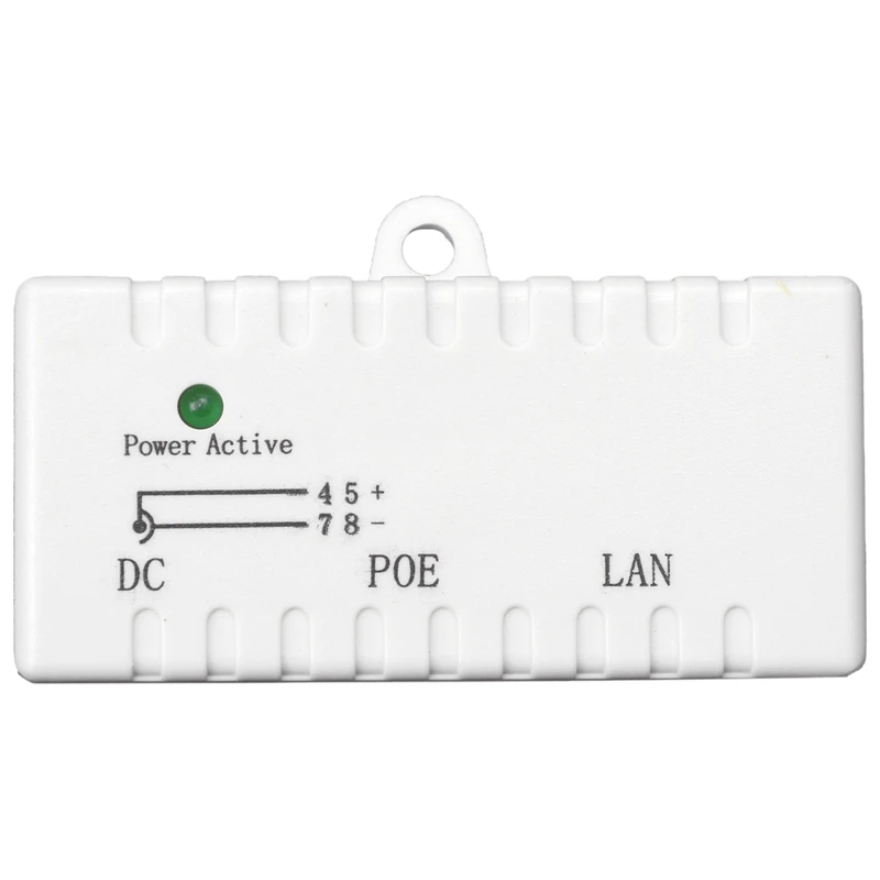 Poe сплиттер инжектор Rj45 Dc 5 мм x 2 1 вход Пассивный разъем адаптера для ip сетевой