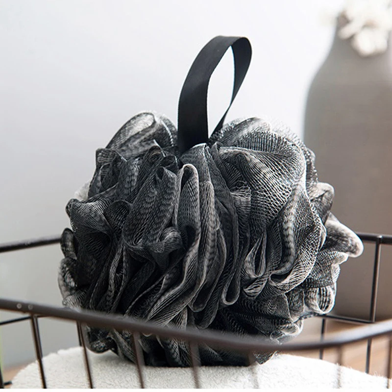 1PC Bamboo charcoal body bathing sponge brushs bath with natural Exfoliator shower flower Bathing dry brush | Дом и сад