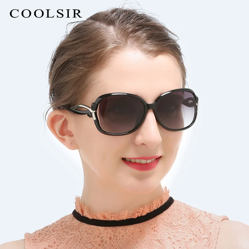 Новинка 2020 модные женские солнцезащитные очки Coolsir с поляризацией элегантной
