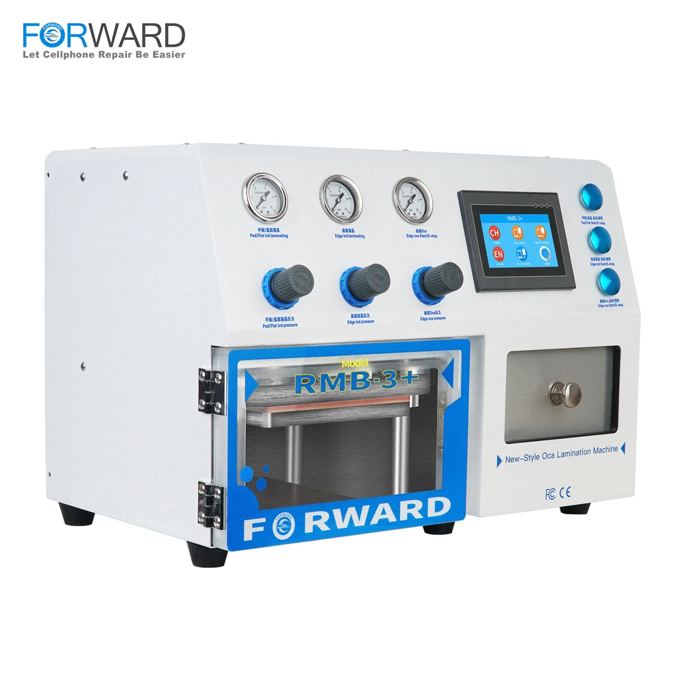 Передний глобальный первый новый RMB-3 Plus мощный ламинатор OCA 220 В/110 В для ремонта