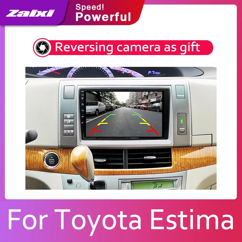 Автомагнитола ZaiXi 2din Android GPS для Toyota Estima Aeras 2006 2012 Bluetooth Wi Fi Mirror link|Автомагнитолы| |