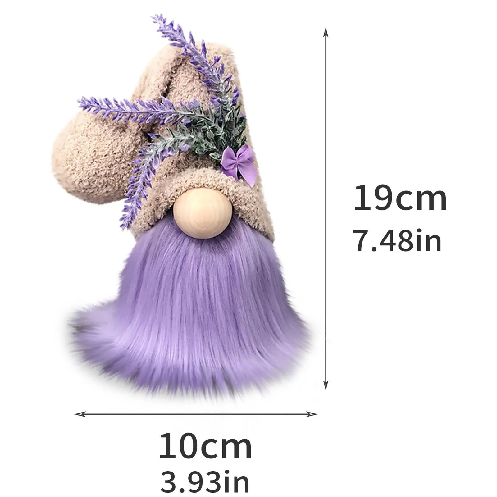 

Land Gnome Doll Knitted Hat Crooked Neck Doll Jewelry Home Decoration Desk Office Accessories Adornos Para Casa Dcorations