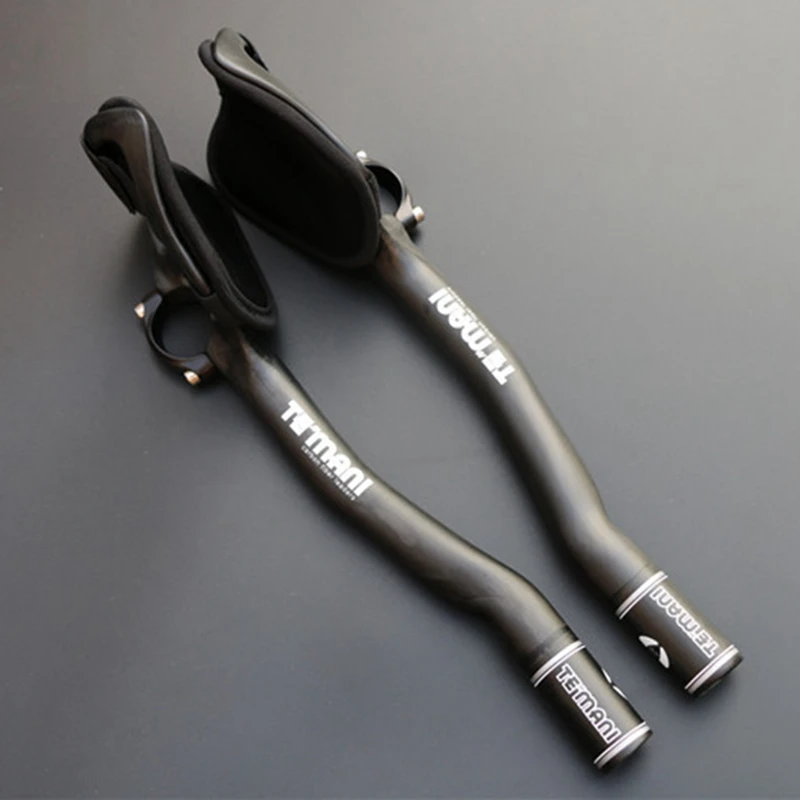 1Pair Carbon Fiber Road Bike Aero Bar Rest Mountain Tt Brace Dead Fly Bicycle Arm 31.8Mm Handlebar Parts | Спорт и развлечения