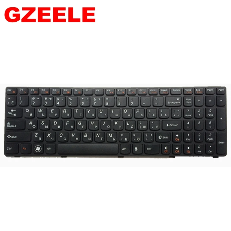 RU FOR LENOVO G580 Z580A G585 Z585 G590 black New Russia laptop keyboard | Компьютеры и офис