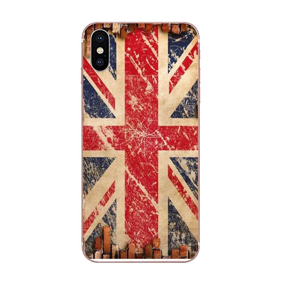 British Flag Hot Fashion Fun Dynamic TPU For Samsung Galaxy Note 5 8 9 S3 S4 S5 S6 S7 S8 S9 S10 5G mini Edge Plus Lite | Мобильные