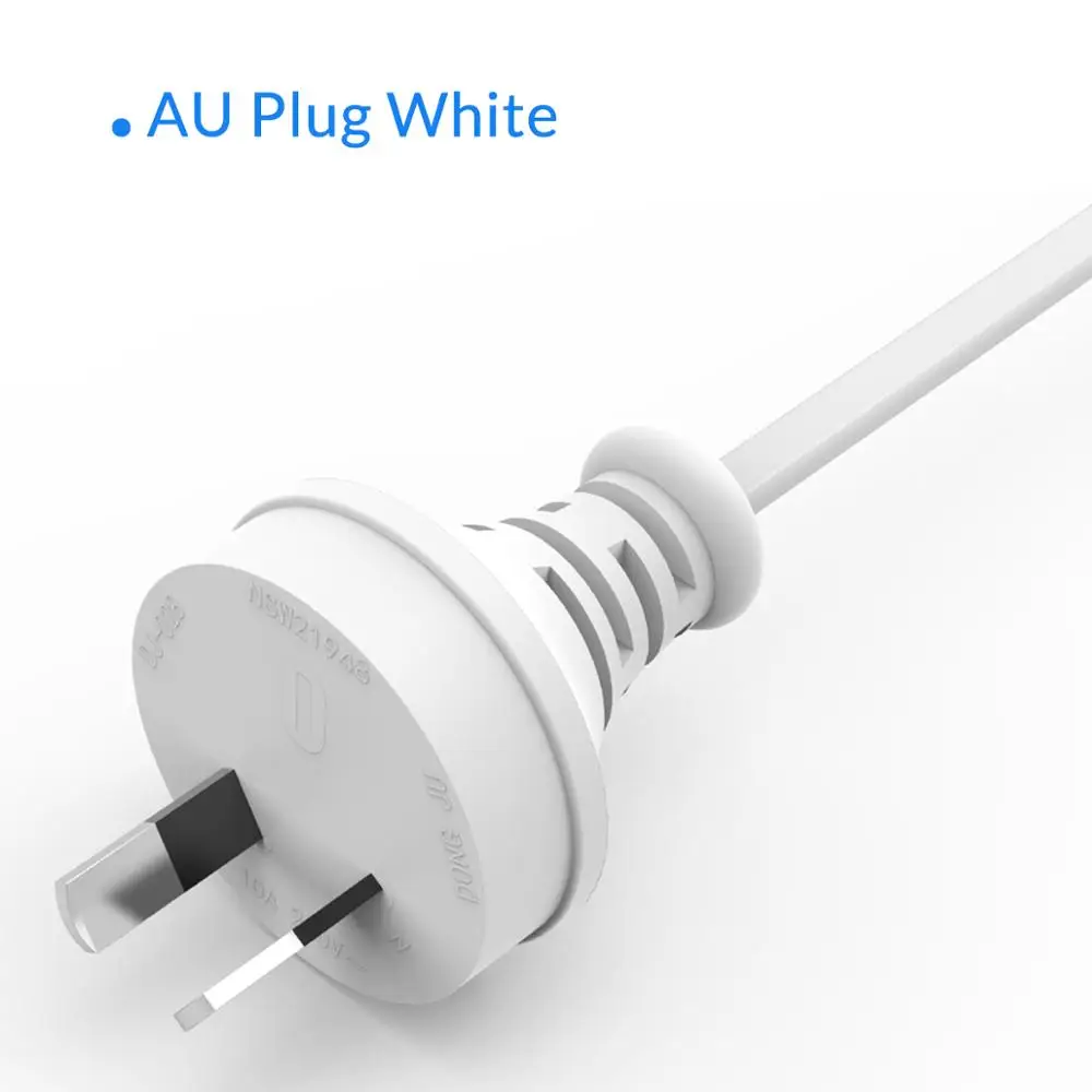 White AU Plug ORICO, 5 портов, USB, универсальное зарядное устройство для путешествий, EU, US, UK, AU Plug, 8A, 40 Вт, Mobail, адаптер для телефона, для xiaomi, iphone, xGalaxy, S7, huawei - Тип штекера: White AU Plug