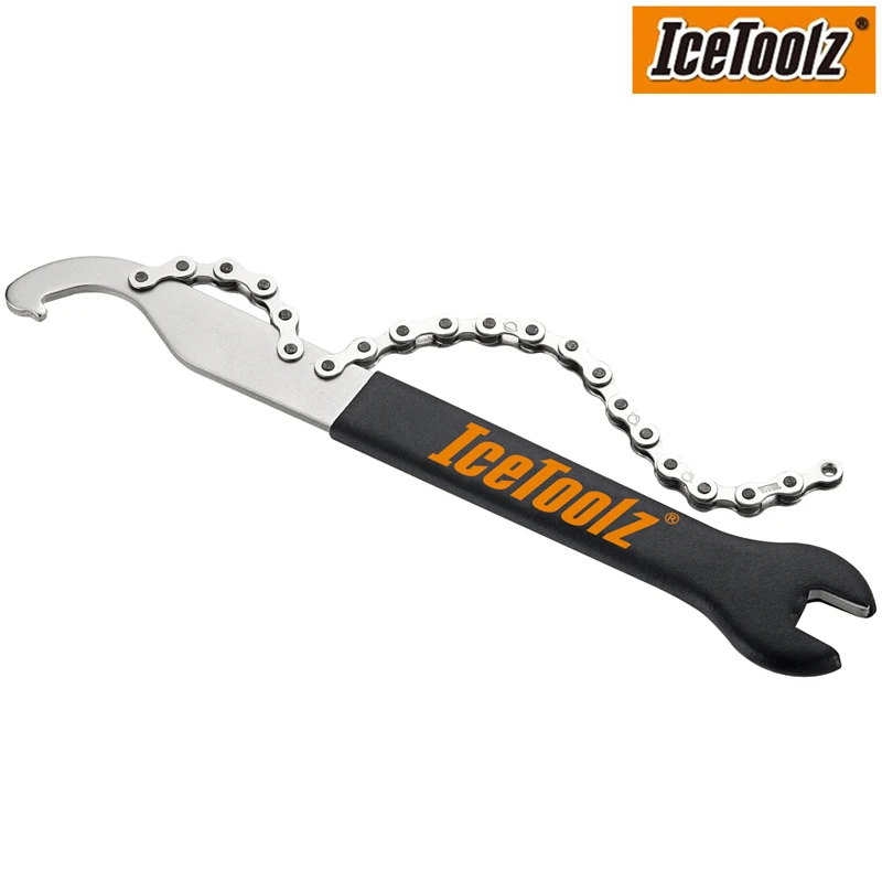 Icetoolz 34S2 инструмент для односкоростной цепной кнут педаль стопорное кольцо