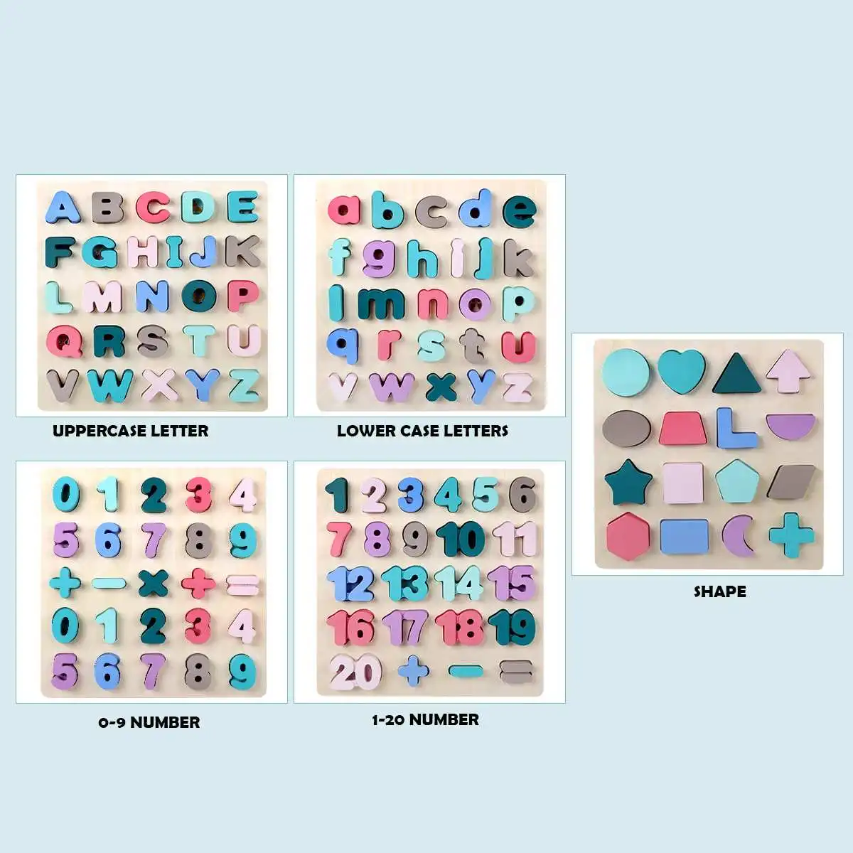 

Montessori Toys For Kids English Spell Words Math Arithmetic Early Learning Educational Toys For Children Wooden Montessori Game