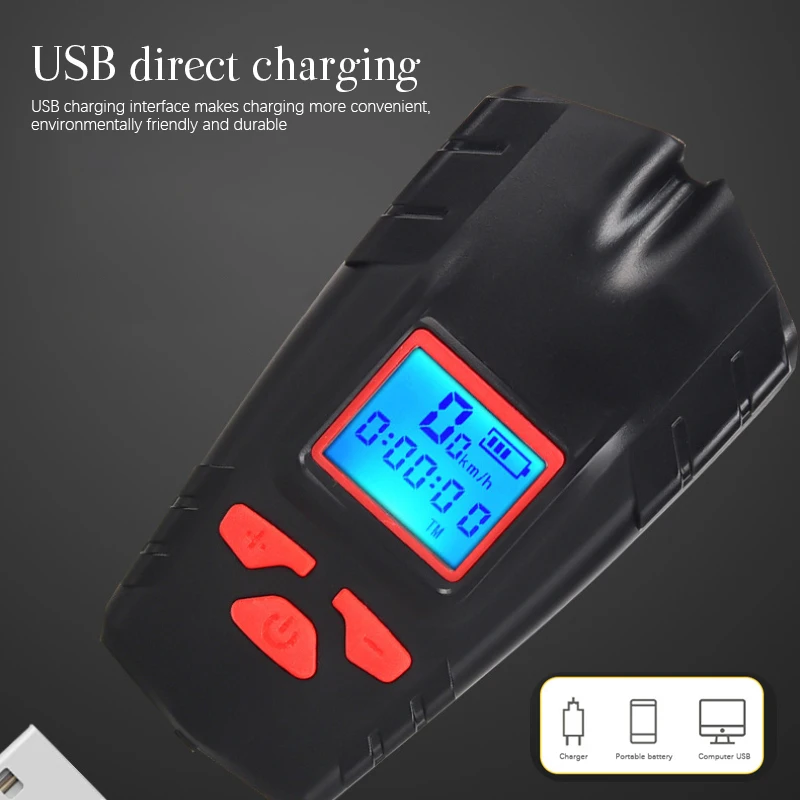 

Bicycle Headlight Bicycle Wireless Stopwatch Riding Equipment Horn Headlight Bicycle Computer IP6 Waterproof Riding Equipment