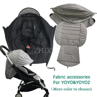 stroller accessories textile part cushionsun visor seat for babyzen yoyo yoyo2 yoya babytime not including the stroller
