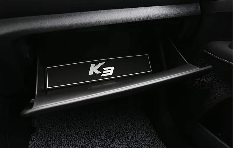 Противоскользящими резиновыми затворный слот подставка под кружку для KIA Форте