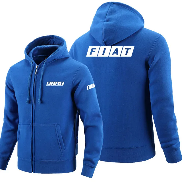

Fiat logo zipper Sweatshirt Men Zipper Hoodies Autumn Hoodie Winter Long Fashion Casual Clothes m