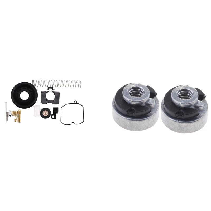 

1Set Carburetor Rebuild Kit For CV40 27421-99C & 2 PCS Fender Seat Nut Kit For Electra Glide Street Glide 1997-2020