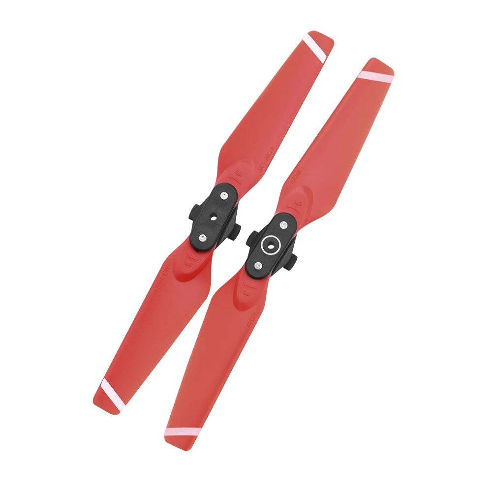 2 шт. складные пропеллеры для DJI Spark быстроразъемные складные 4730F пропеллеры CW CCW лопасти красные, синие и белые вентиляторы крыльев аксессуары для дронов.