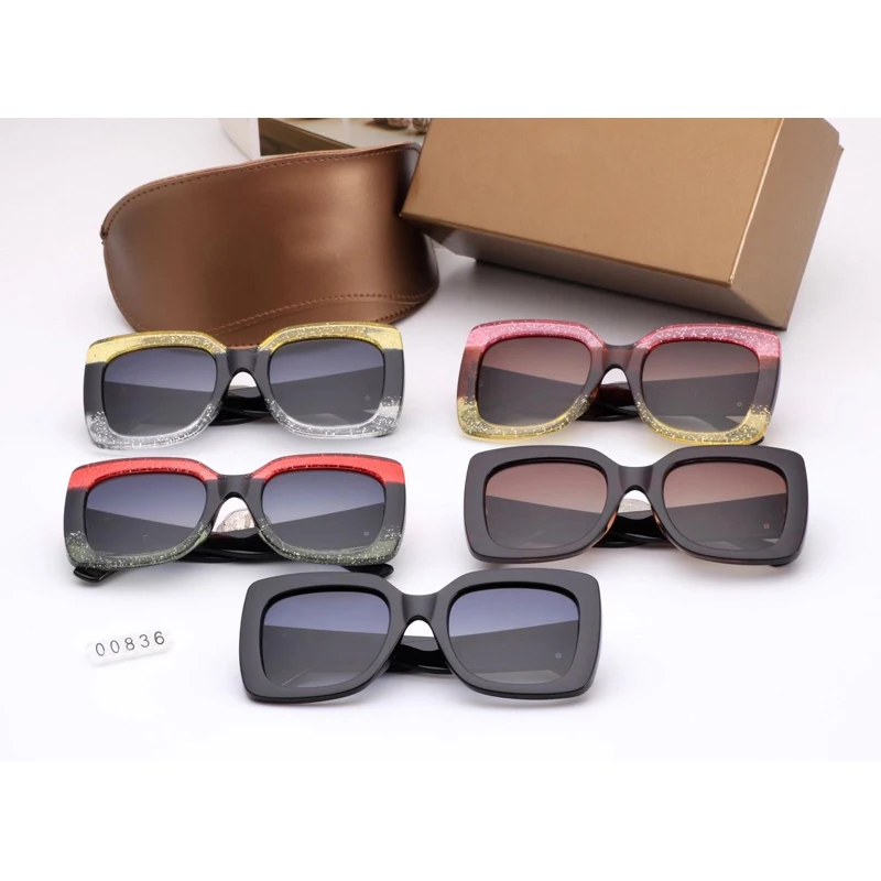 

2021 Brand Designer Women Sunglasses Trend Vintage Sun Glasses For Women New Retro Square Sunglasses Female Cool Shades gafas