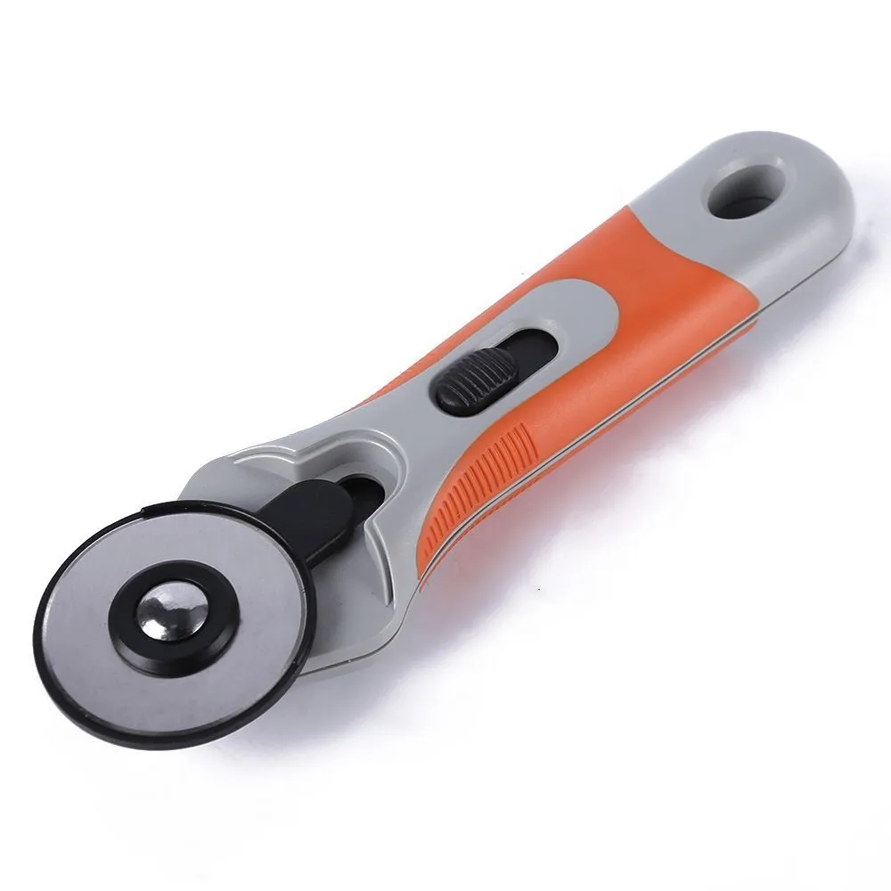

Rotary Cutter Soft Cushion Grip With Safety Cover 45mm Steelblad Sewing Machines Sewing Tools Accessory Rotary Cutter Arts QW