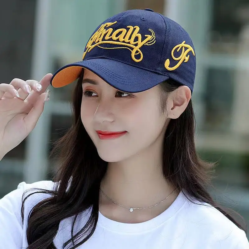 

gorras hombre 100%cotton Men Baseball Cap Fitted Cap Snapback Hat For Women Gorras Casual Casquette Embroidery Letter Retro Cap