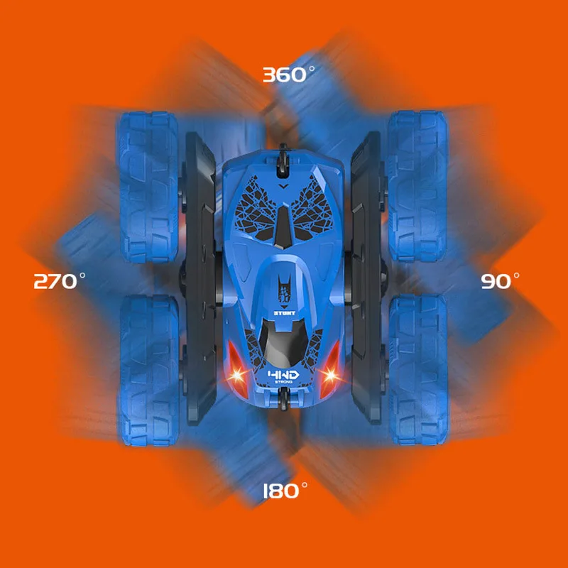 Высокоскоростной гусеничный автомобиль 1/28 RC трюковый 360 градусов