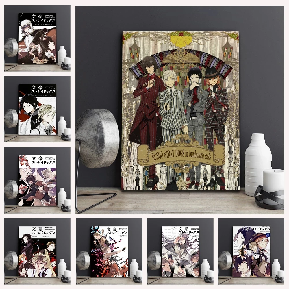 

Anime Bungo Stray Dogs Poster Japanese Comics Poster Wall Stickers Prints Clear Image Home Decoration Living Child Room Bedroom