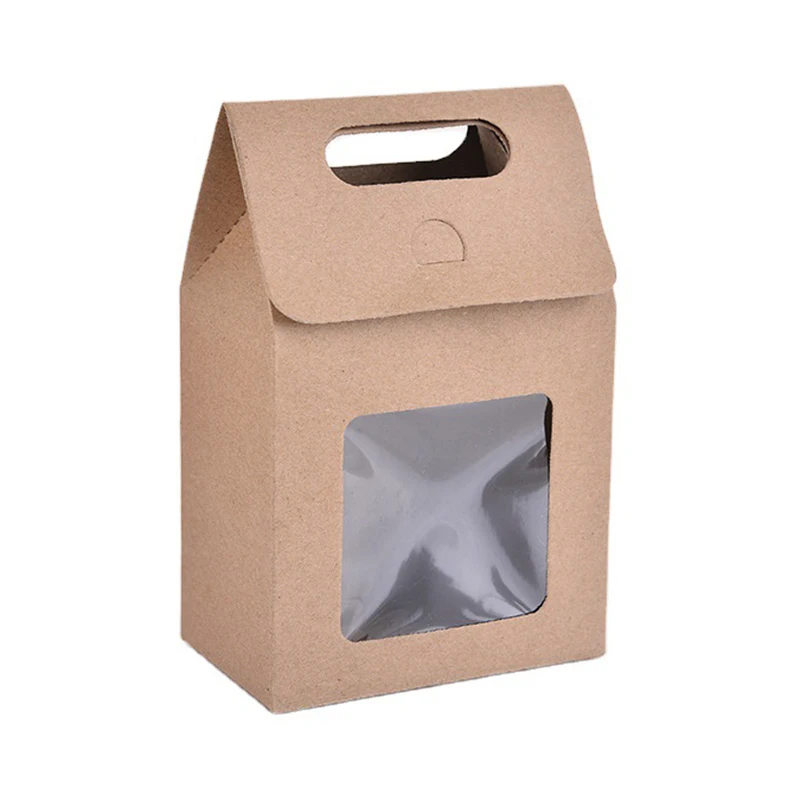 Упаковочные пакеты из крафт-бумаги 3 размера для торта шоколада конфет | Дом и сад