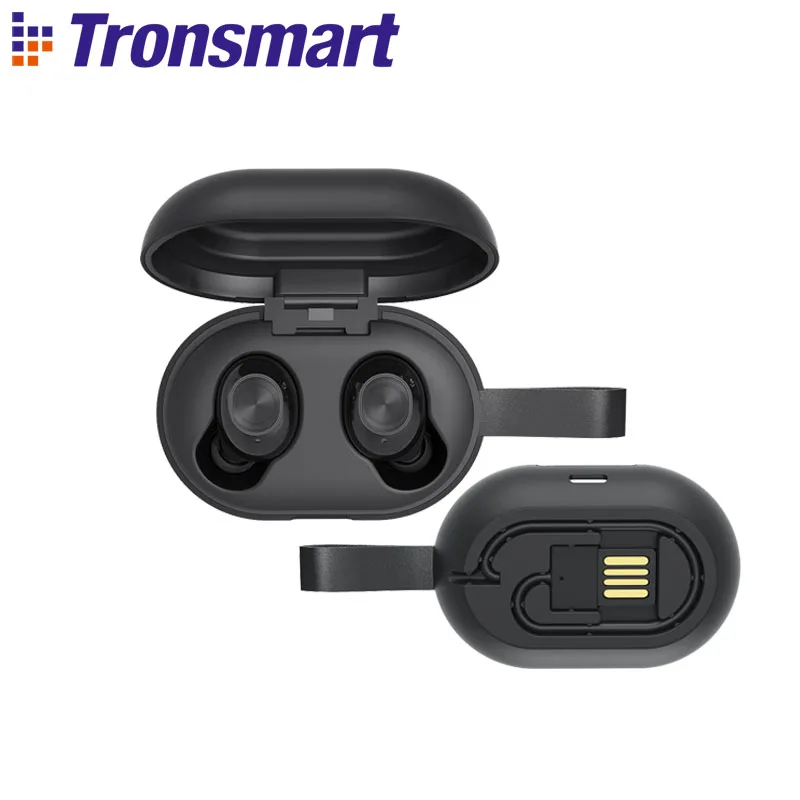 Tronsmart Spunky Beat Bluetooth Беспроводные наушники с APT QualcommChip CVC8.0 TWS IPX5 водонепроницаемые