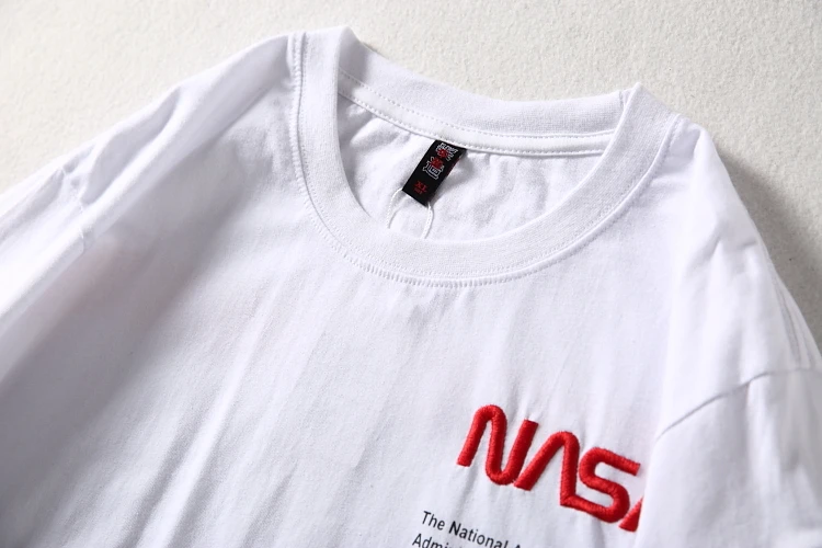 Летняя Хлопковая мужская футболка с короткими рукавами принтом американского