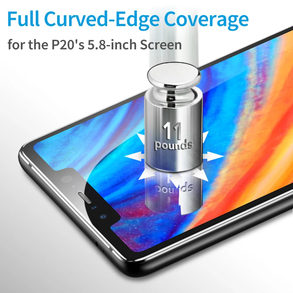 ESR Защита экрана для Xiaomi Mi 8 закаленное стекло 3X более сильное 9H 3D изогнутое полное покрытие Xiaomi Mi 8 SE защитное стекло